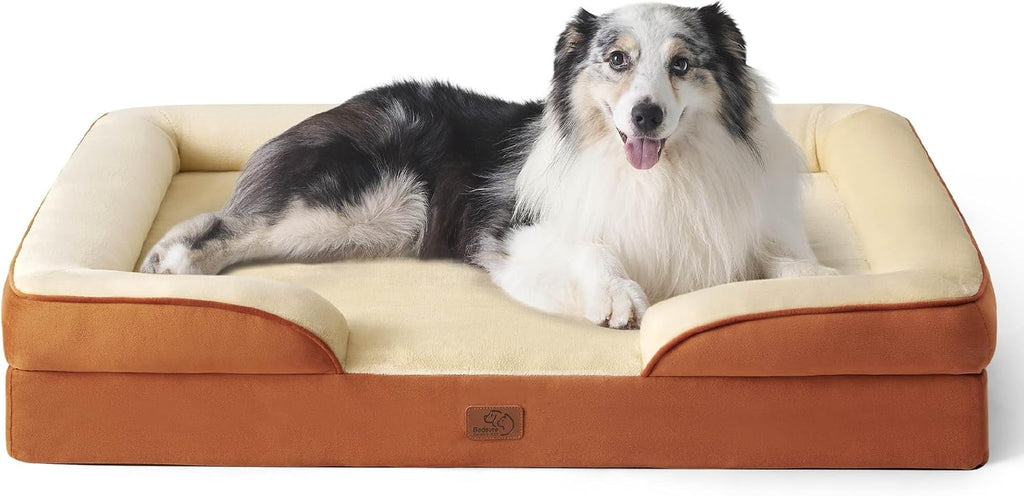 Bedsure Orthopedic Dog Bed Medium Washable Original Design, 28" Grey