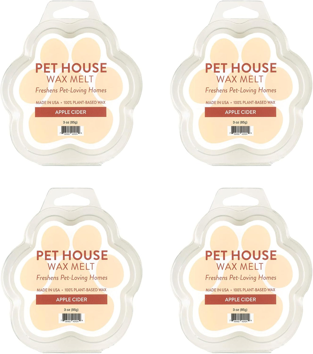 Fresh Citrus Scented Wax Melts Plant-Based Wax, 4 Pack Pet House