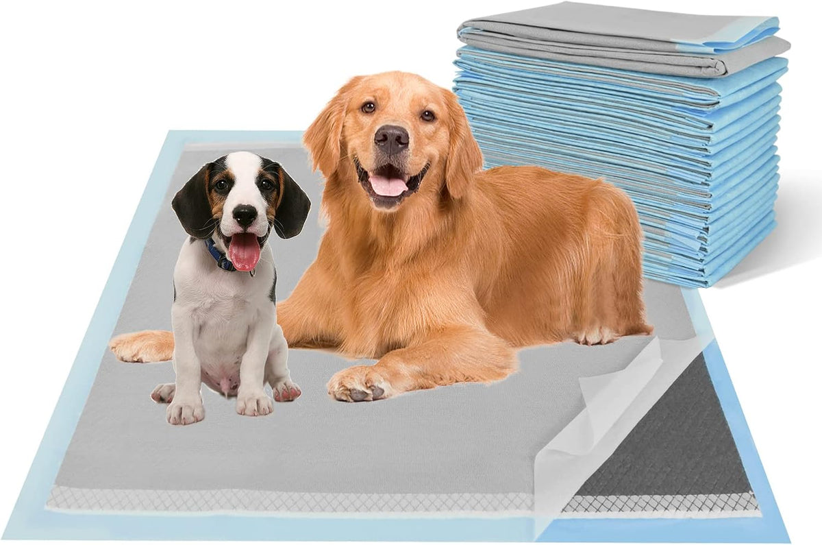 DEEP DEAR Extra Large Dog Pads 30"x26" (40 Count), Thicker Pet Training and Puppy Pads, Super Absorbent Pee Pads for Dogs, Leakproof Dog Potty Training Pads for Puppies, Cats, Rabbits, Pet Pee Pads XL