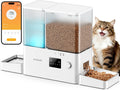 oneisall Automatic Cat Feeder and Water Dispenser, 36Cups/8.5L