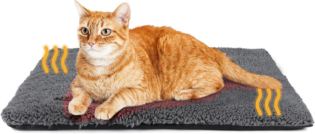 Mora Pets Self Warming Cat Bed Self Heating Cat Dog Mat Pet Pad Extra Warm