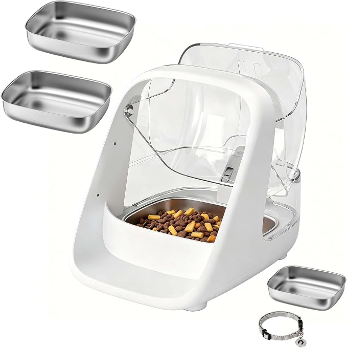 Microchip Automatic Cat Feeder for Multi-Cat Homes