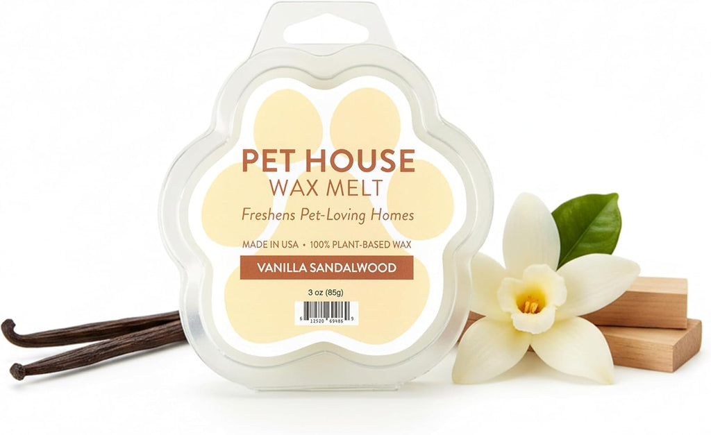 Fresh Citrus Scented Wax Melts Plant-Based Wax, 4 Pack Pet House