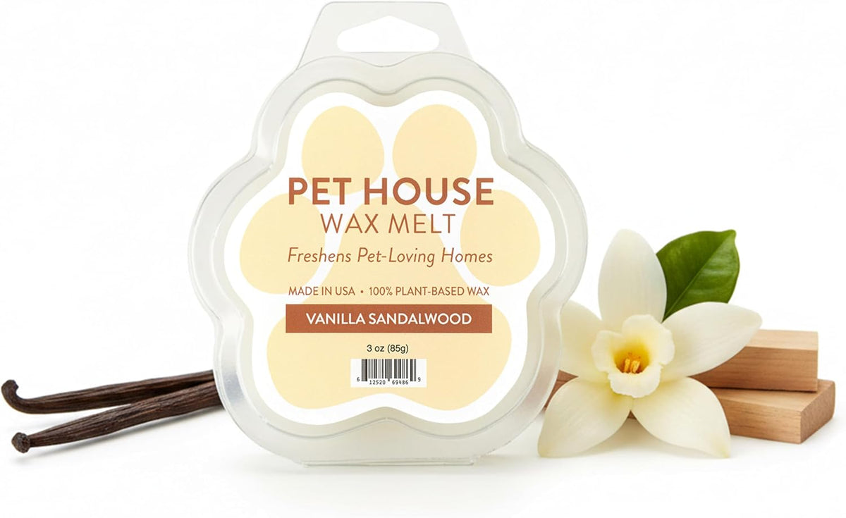 Fresh Citrus Scented Wax Melts Plant-Based Wax, 4 Pack Pet House