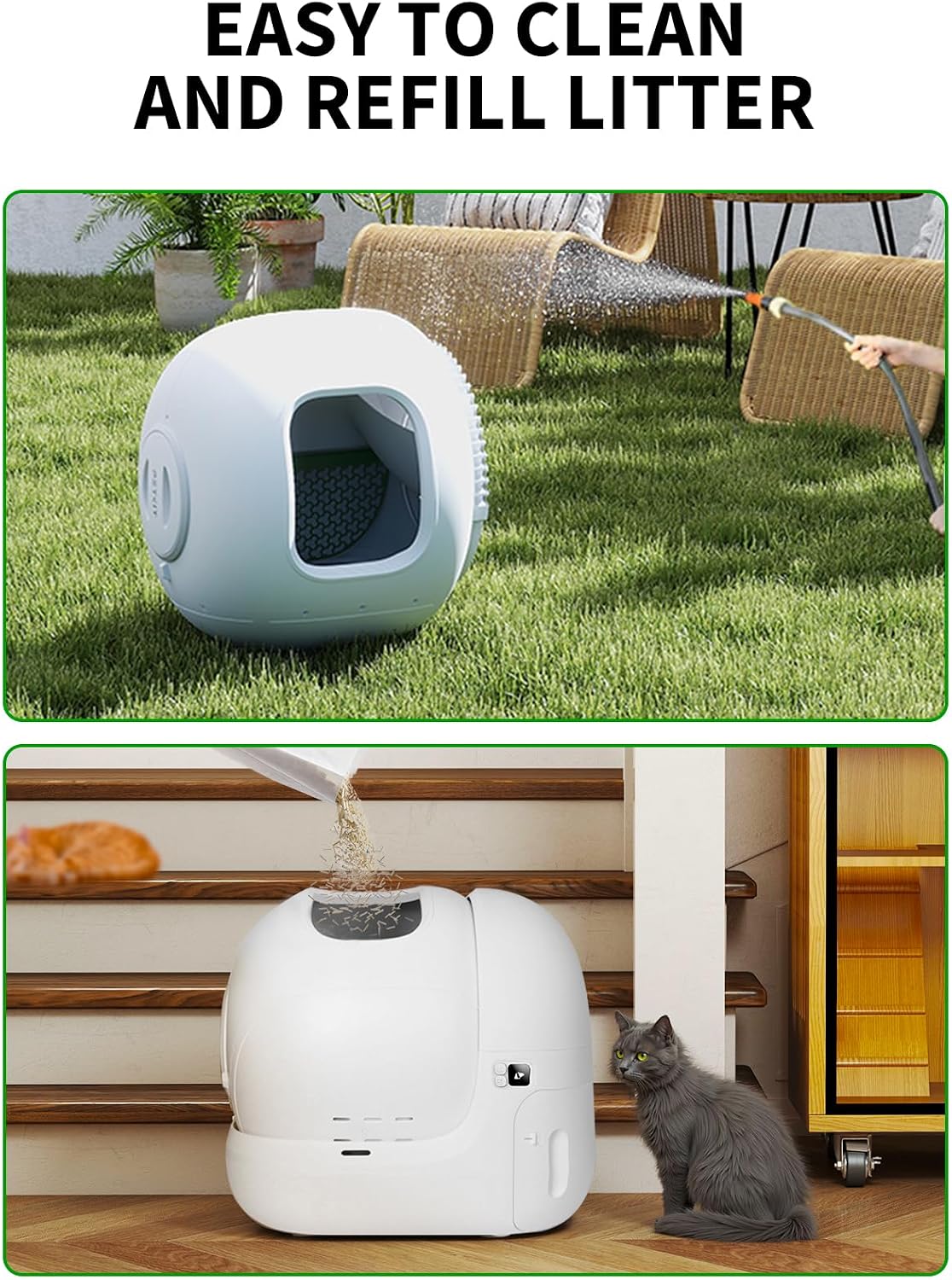 PETKIT PuraMax 2 Odor Free Automatic Cat Litter Box,with 2-Year Coverage