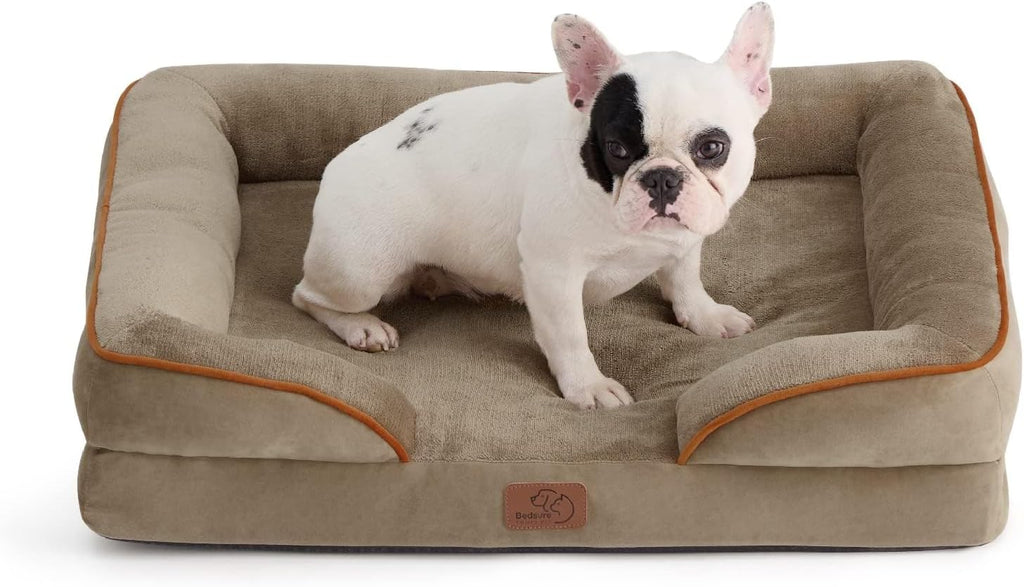 Bedsure Orthopedic Dog Bed Medium Washable Original Design, 28" Grey