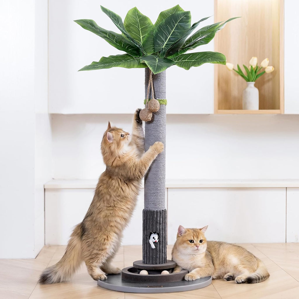 Tall Cat Scratching Post,Cat Toys,Cat Scratcher Tree for Large Cat