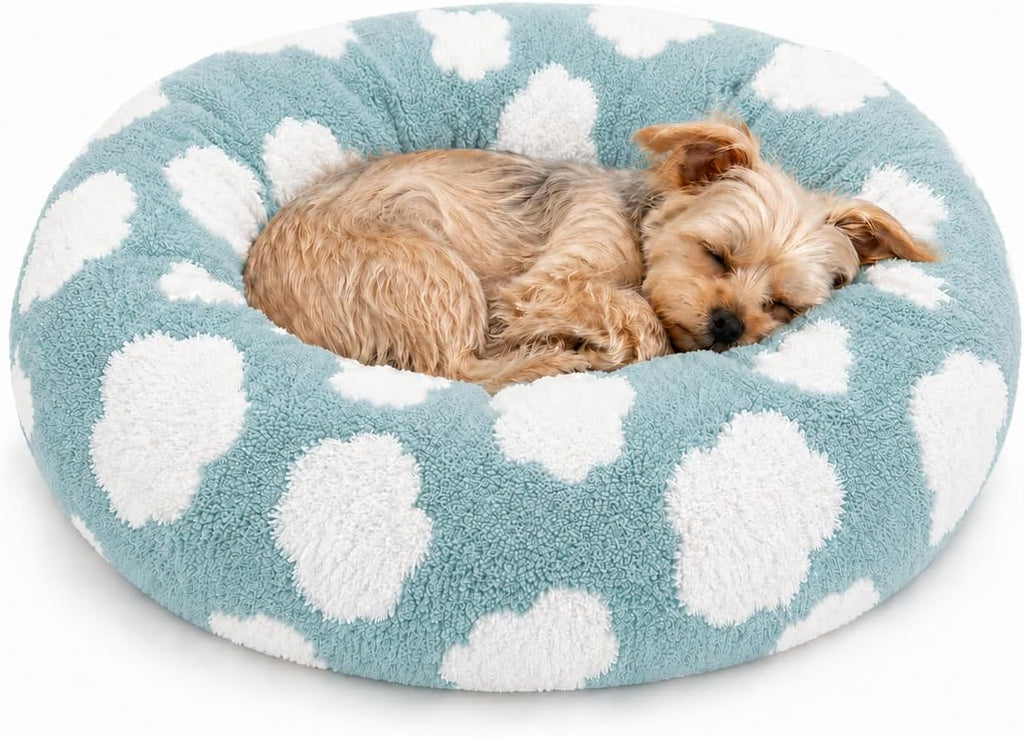 Cat Beds for Indoor Cats & Small Dog, Fluffy Cat Bed