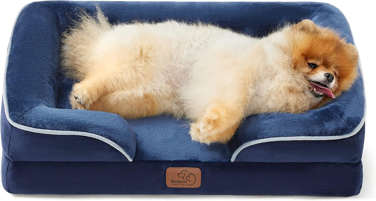 Bedsure Orthopedic Dog Bed Medium Washable Original Design, 28" Grey