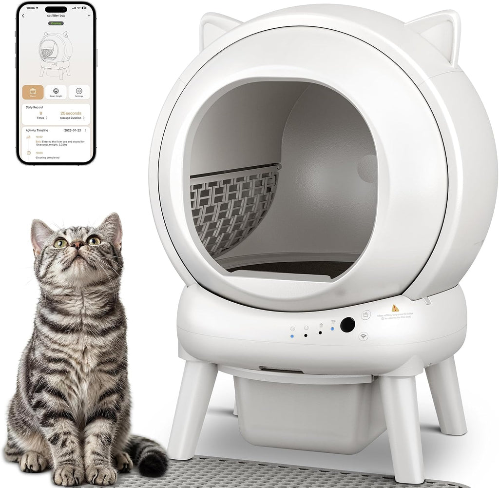 Automatic Self Cleaning Litter Box, Cat Litter Box, Robot Litter Box