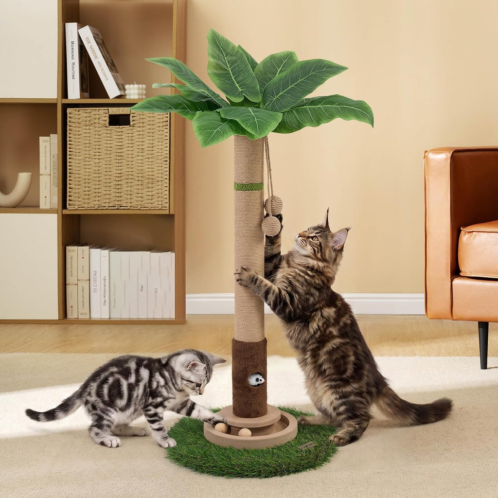 Tall Cat Scratching Post,Cat Toys,Cat Scratcher Tree for Large Cat