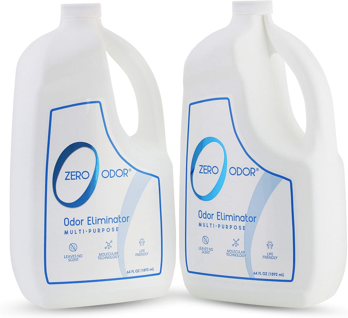Zero Odor - Multi-Purpose Strong Odor Eliminator for Home, Office, Car, Bathroom, Hotel, Room Deodorizer, and Odor Neutralizer, 64oz Refill