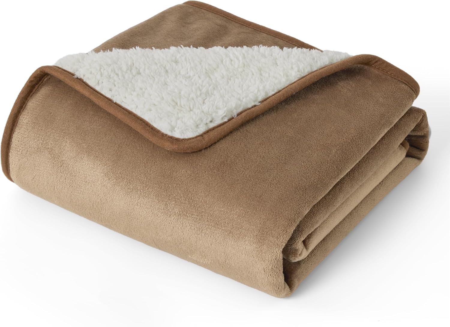 Bedsure Waterproof Dog Blankets for Large Dogs Sherpa Fleece Throw, 40X50