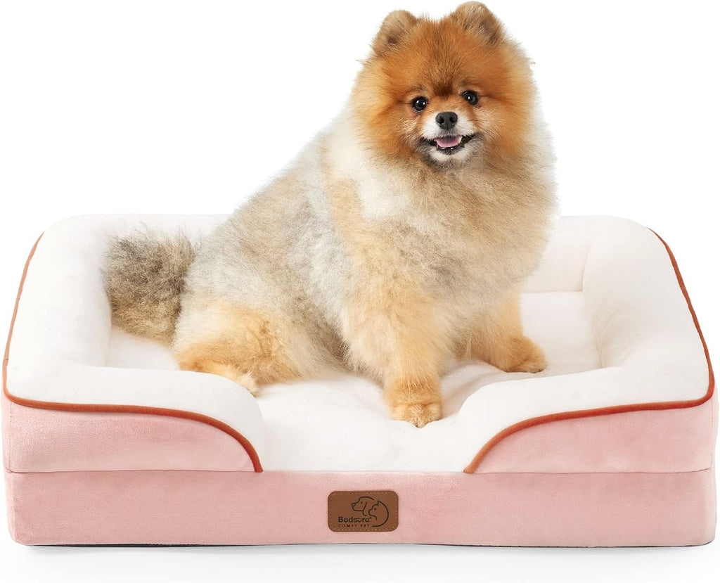 Bedsure Orthopedic Dog Bed Medium Washable Original Design, 28" Grey