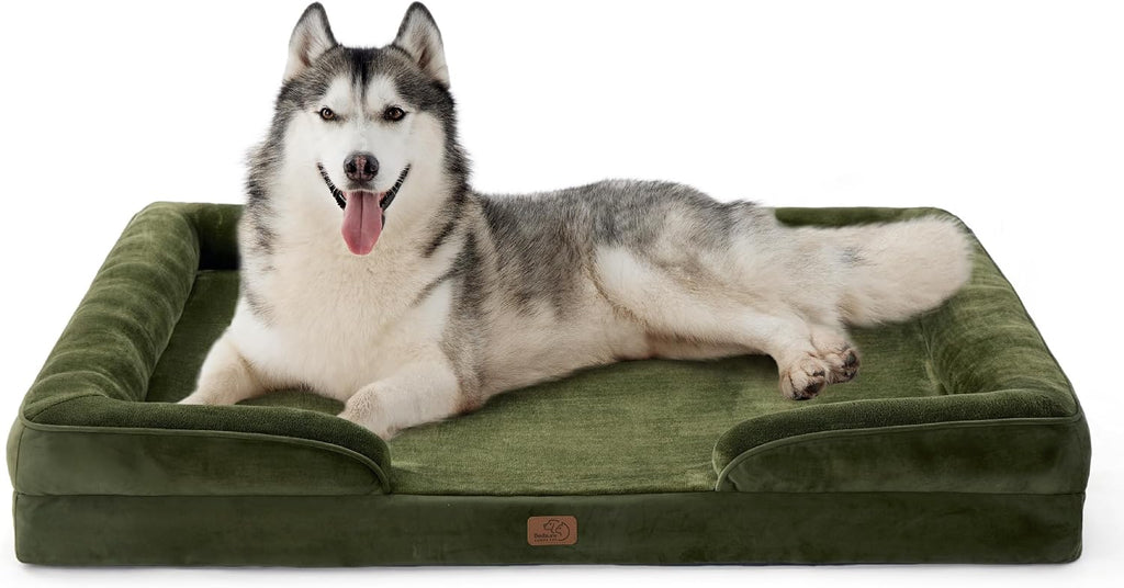 Bedsure Orthopedic Dog Bed Medium Washable Original Design, 28" Grey