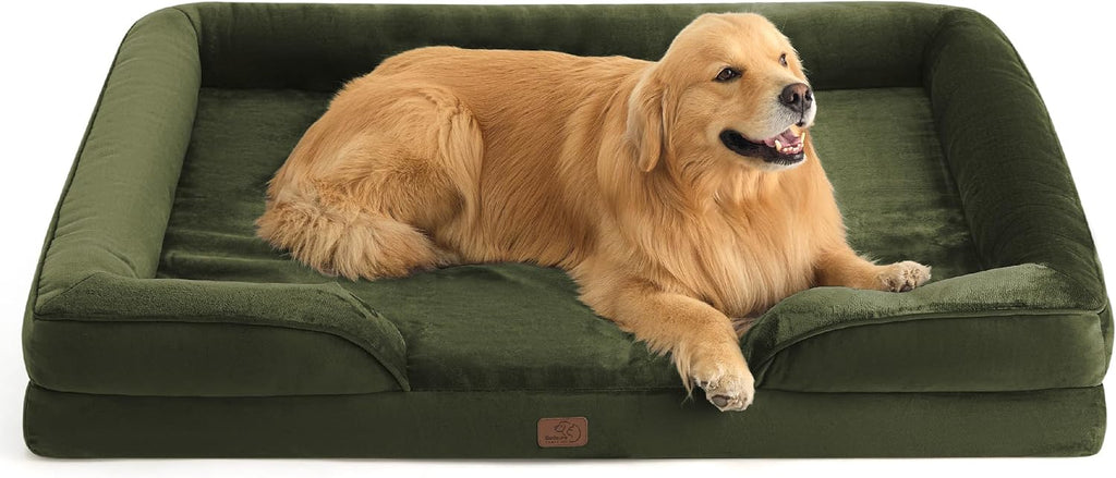 Bedsure Orthopedic Dog Bed Medium Washable Original Design, 28" Grey