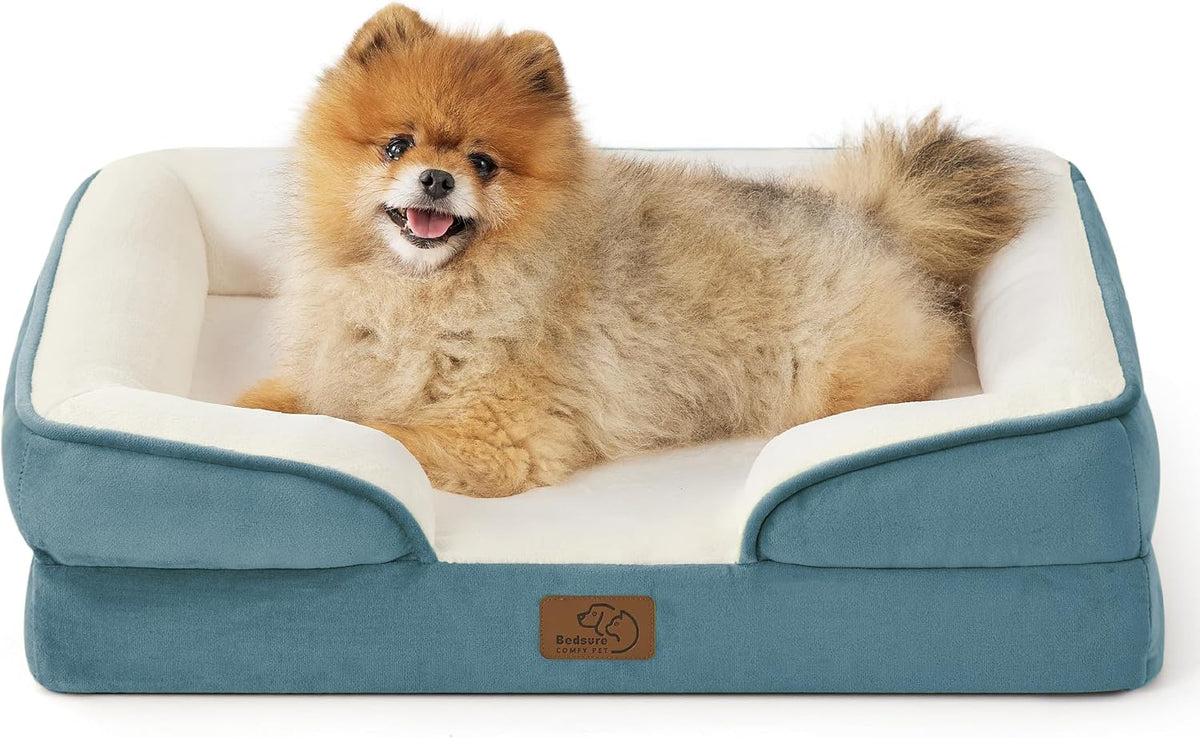 Bedsure Orthopedic Dog Bed Medium Washable Original Design, 28" Grey