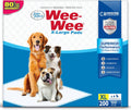 Four Paws Wee-Wee Superior Performance Extra Large Pee Pads for Dogs with Runoff Barrier Edge Guard Protection, Puppy & Dog Potty Training Pads, Housebreaking Supplies, 28" x 34" (40Count)